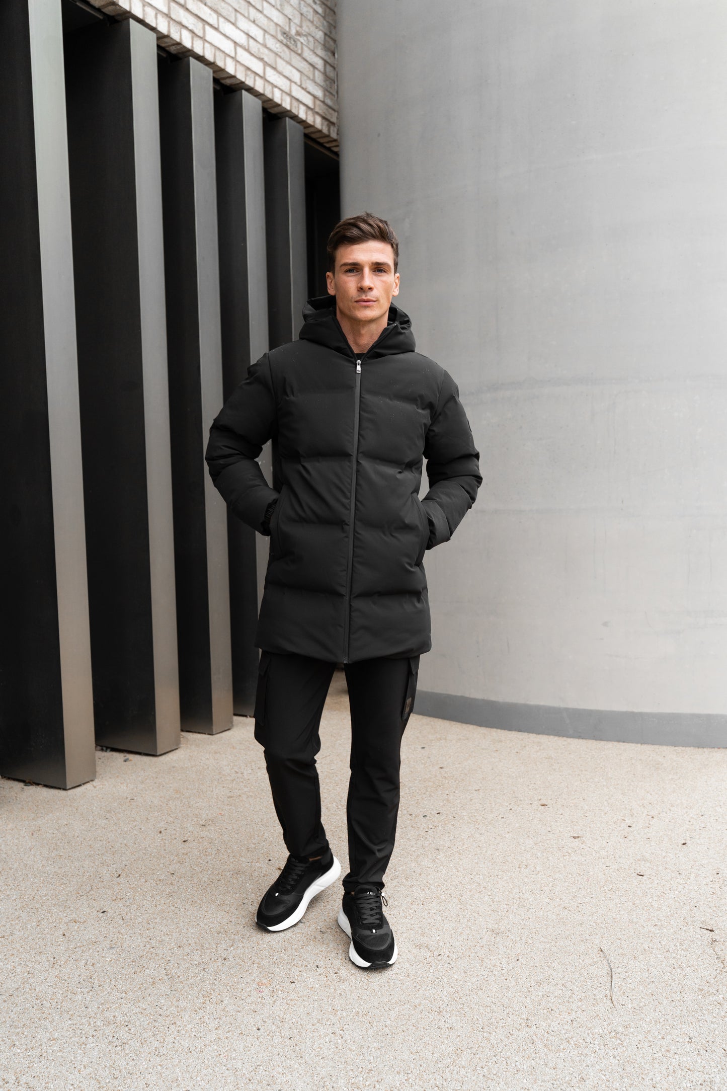 CLEAN BLACK COAT