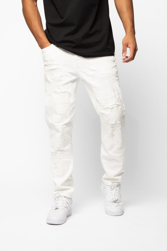 POZZILLO WHITE JEAN