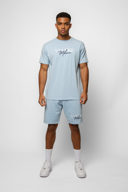 COPIONE BLUE TEE & SHORT SET