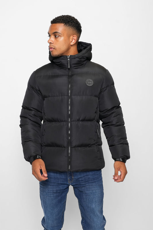 Punto Black Puffer Jacket