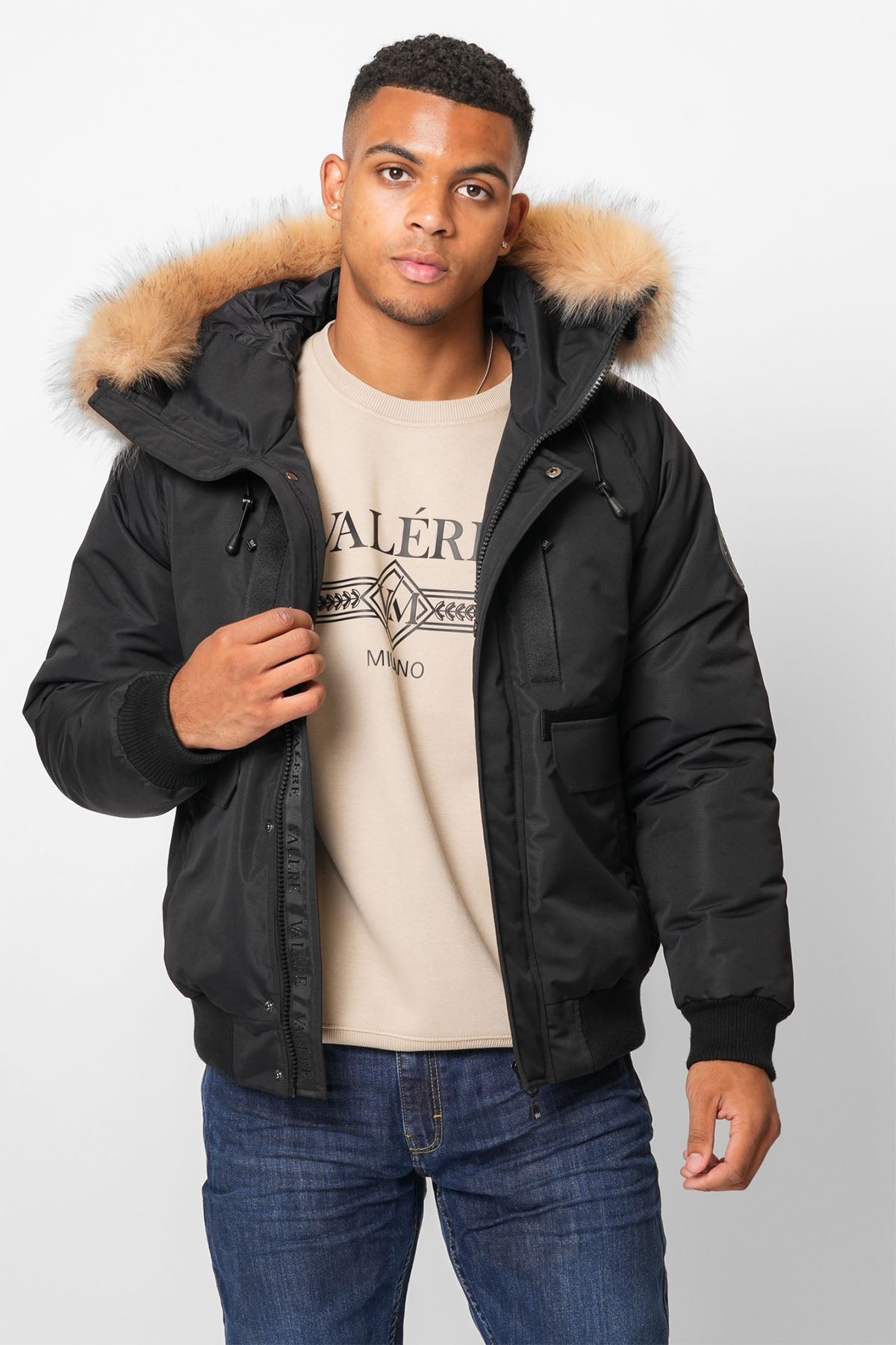 FLIGHT BLACK PARKA