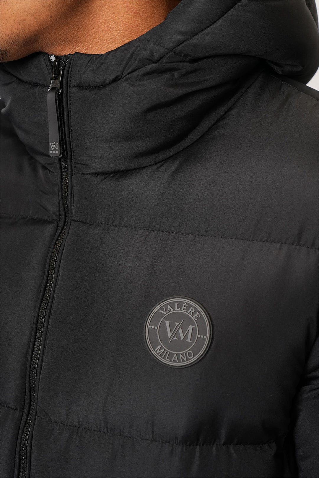 Punto Black Puffer Jacket