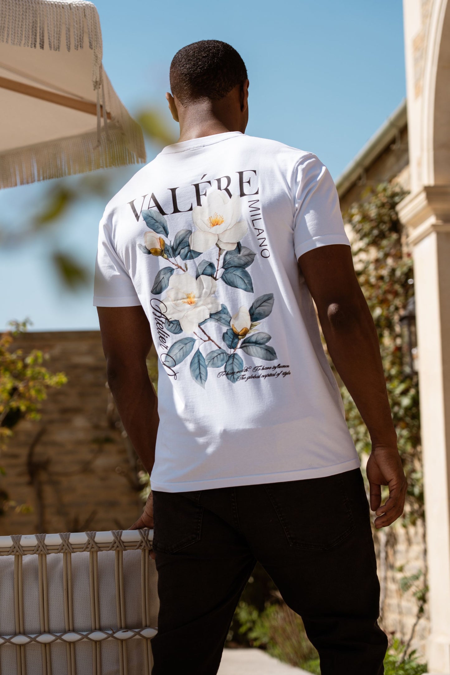 FUSINE WHITE TEE