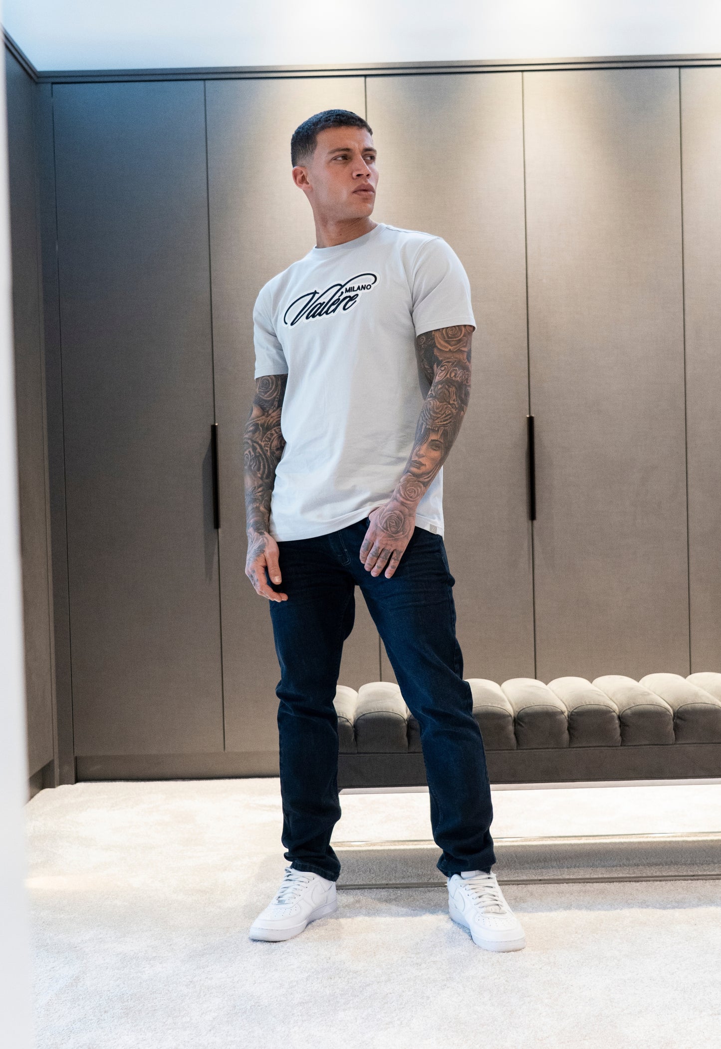 LUSSO BLUE BLACK JEAN