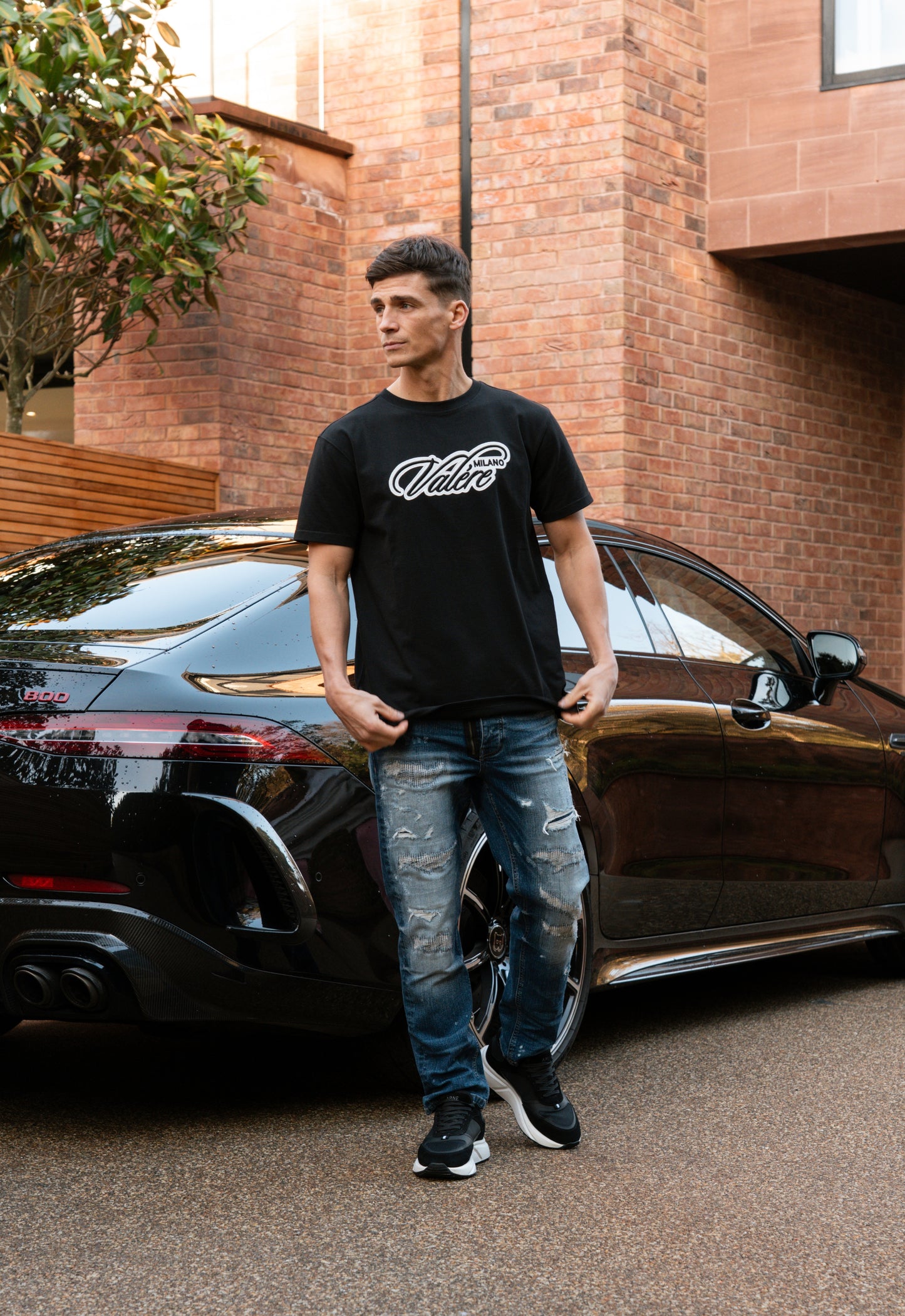 VALSESIA BLACK TEE