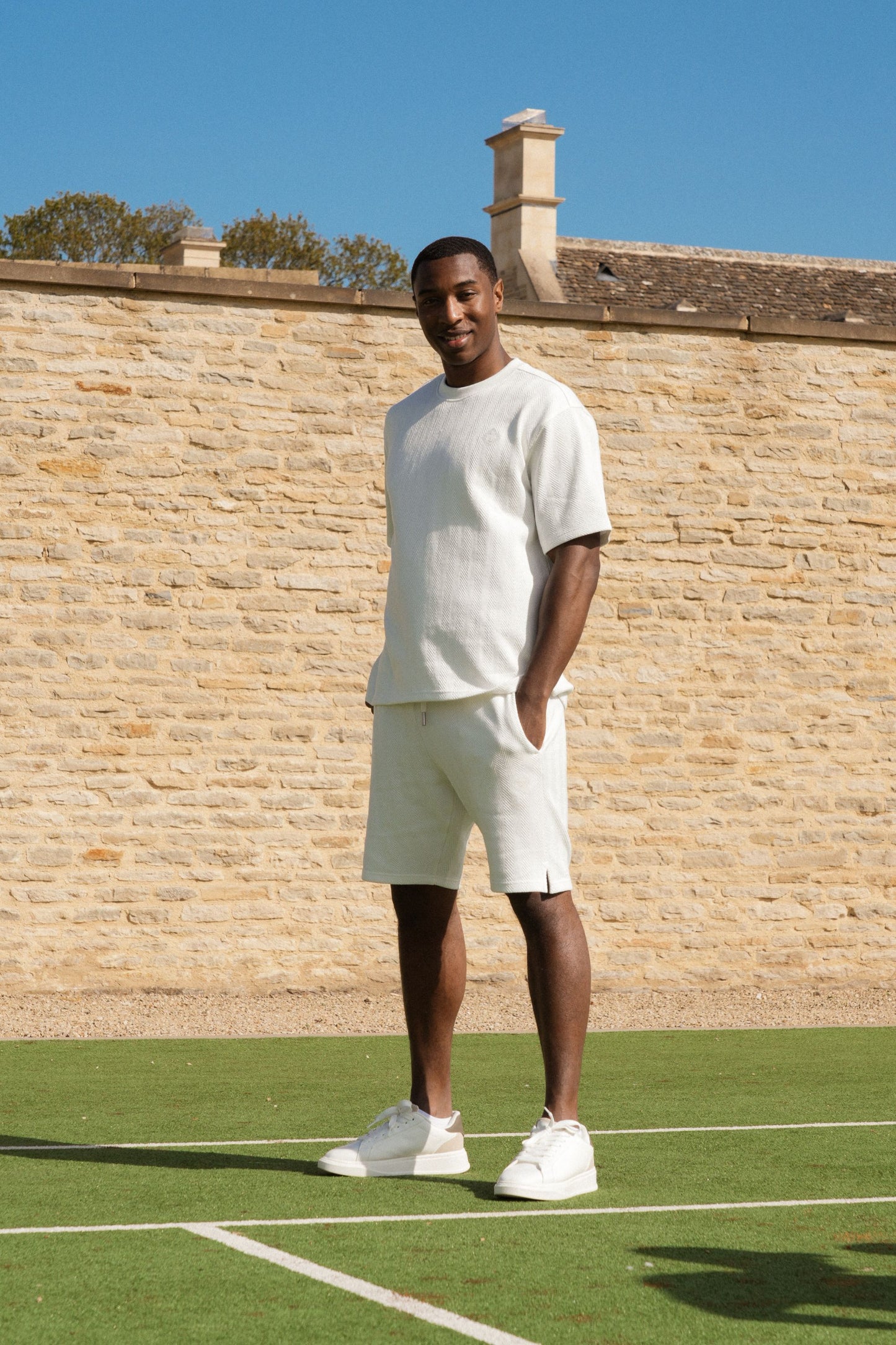 Conza Off-White Short