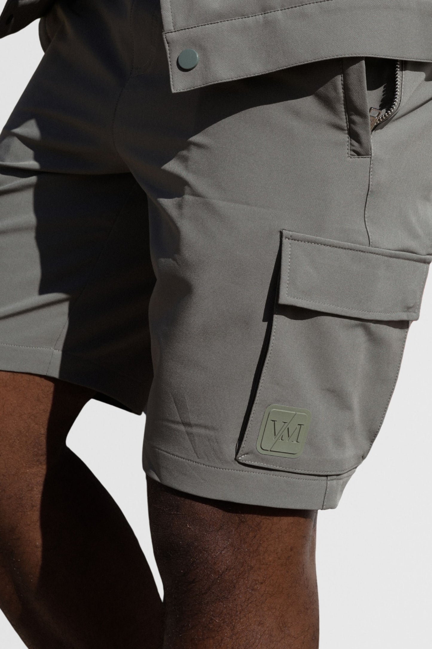 Luxe Premium Khaki Cargo Short