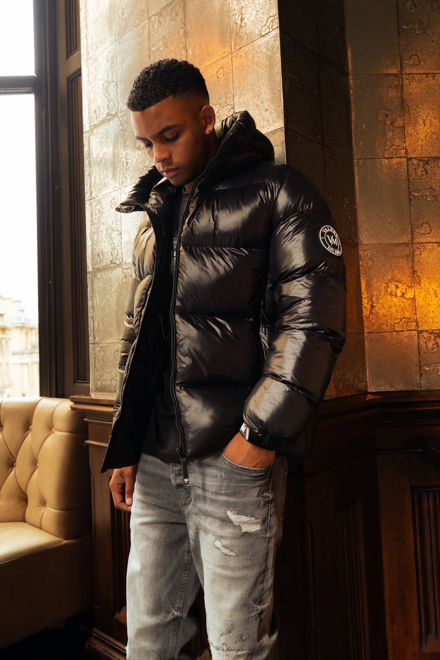 TOMEO BLACK PUFFA