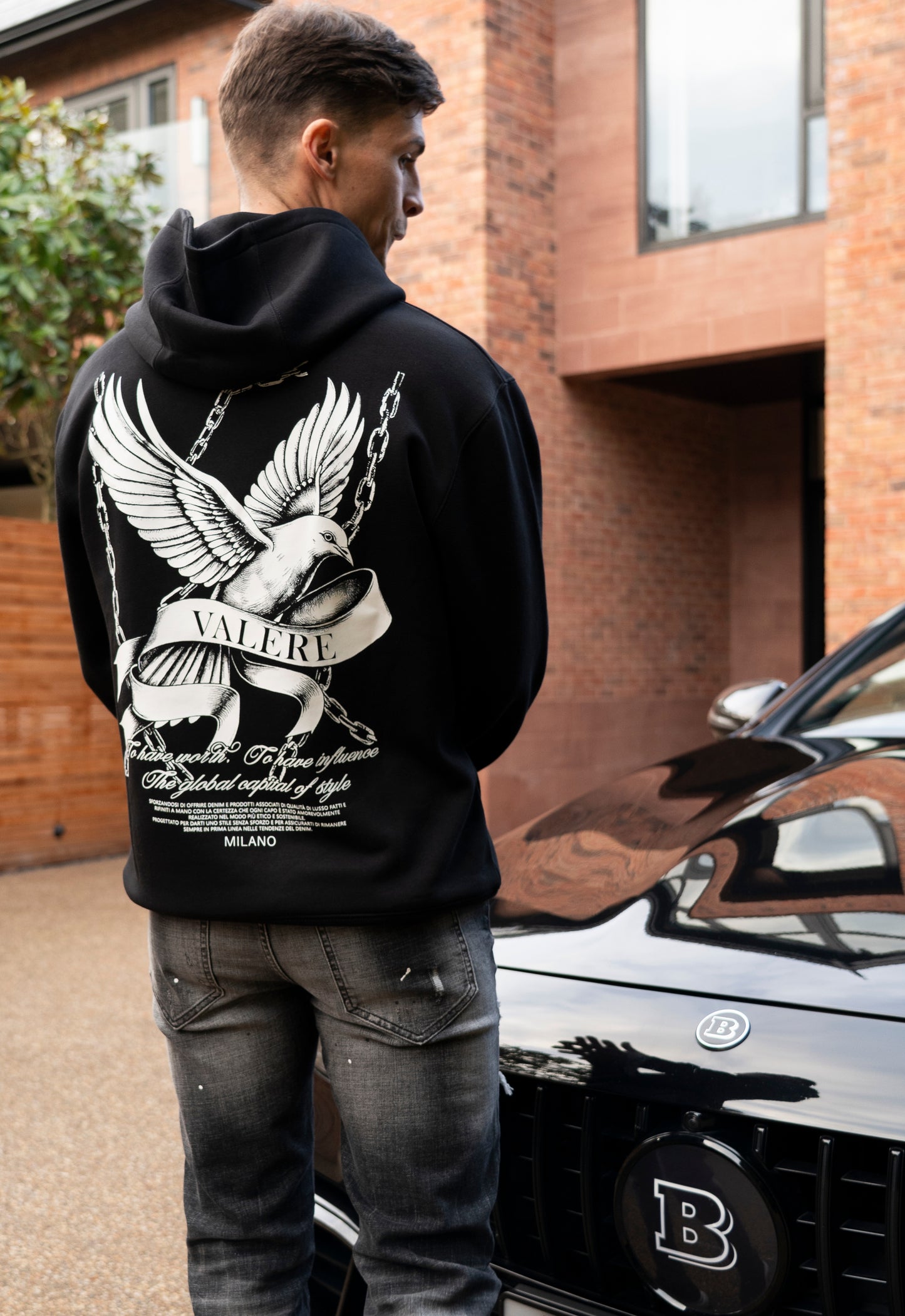 MONVISO BLACK HOODIE