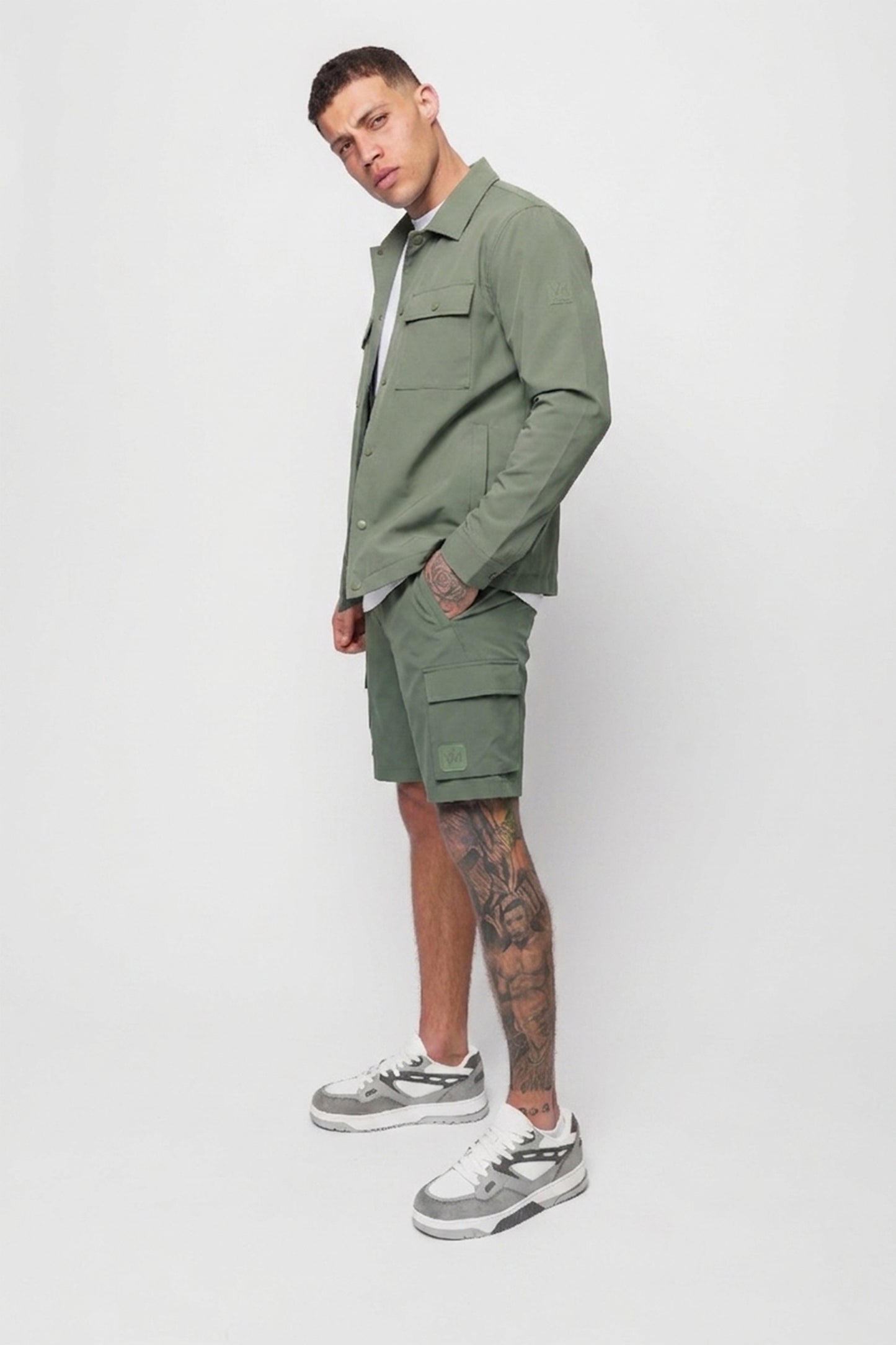 Luxe Premium Khaki Cargo Short