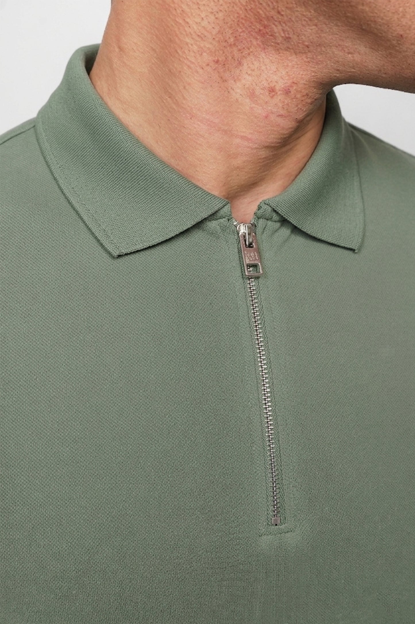 Luxe Premium Mercerised Khaki Polo