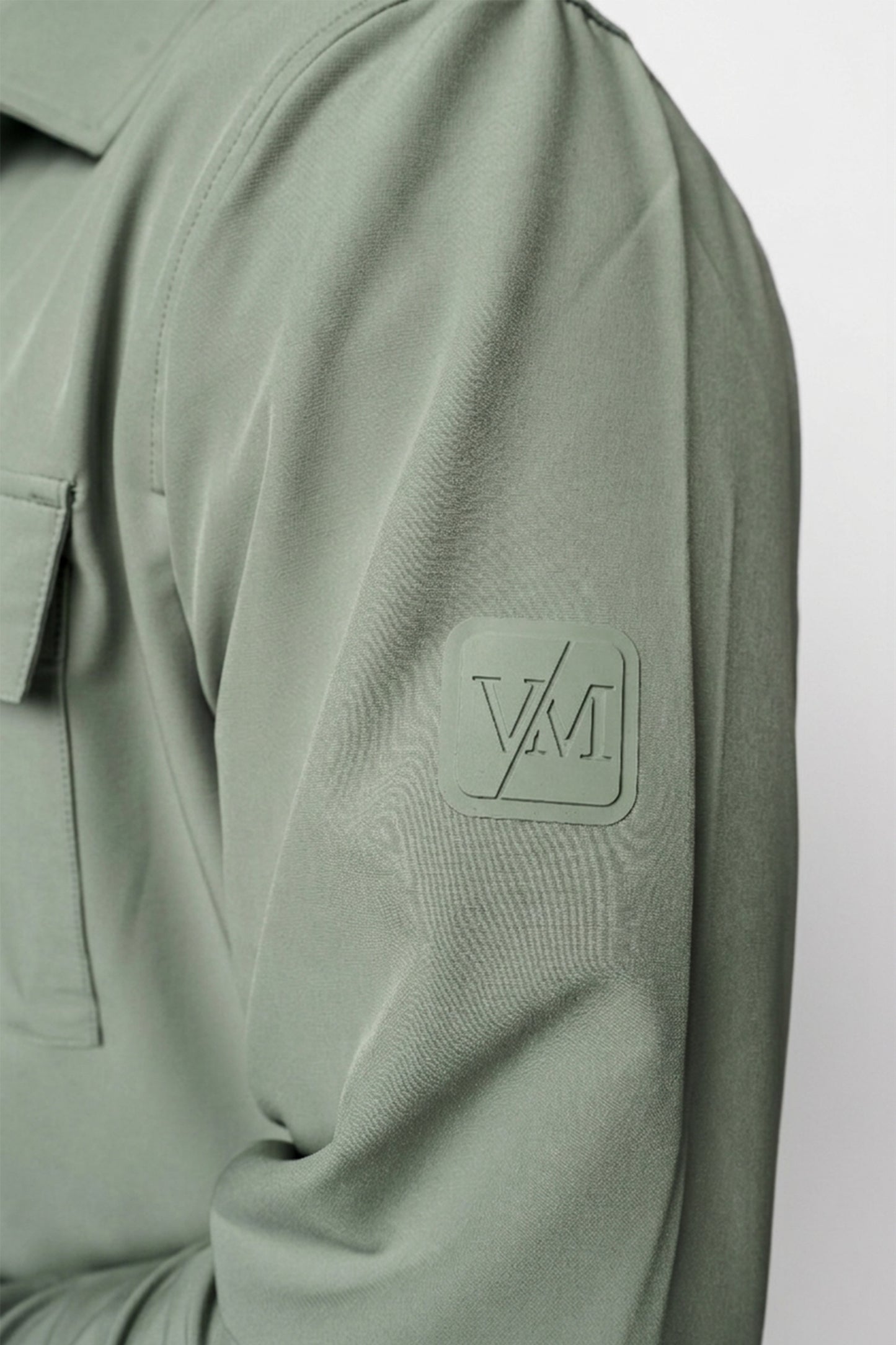Luxe Premium Khaki Overshirt