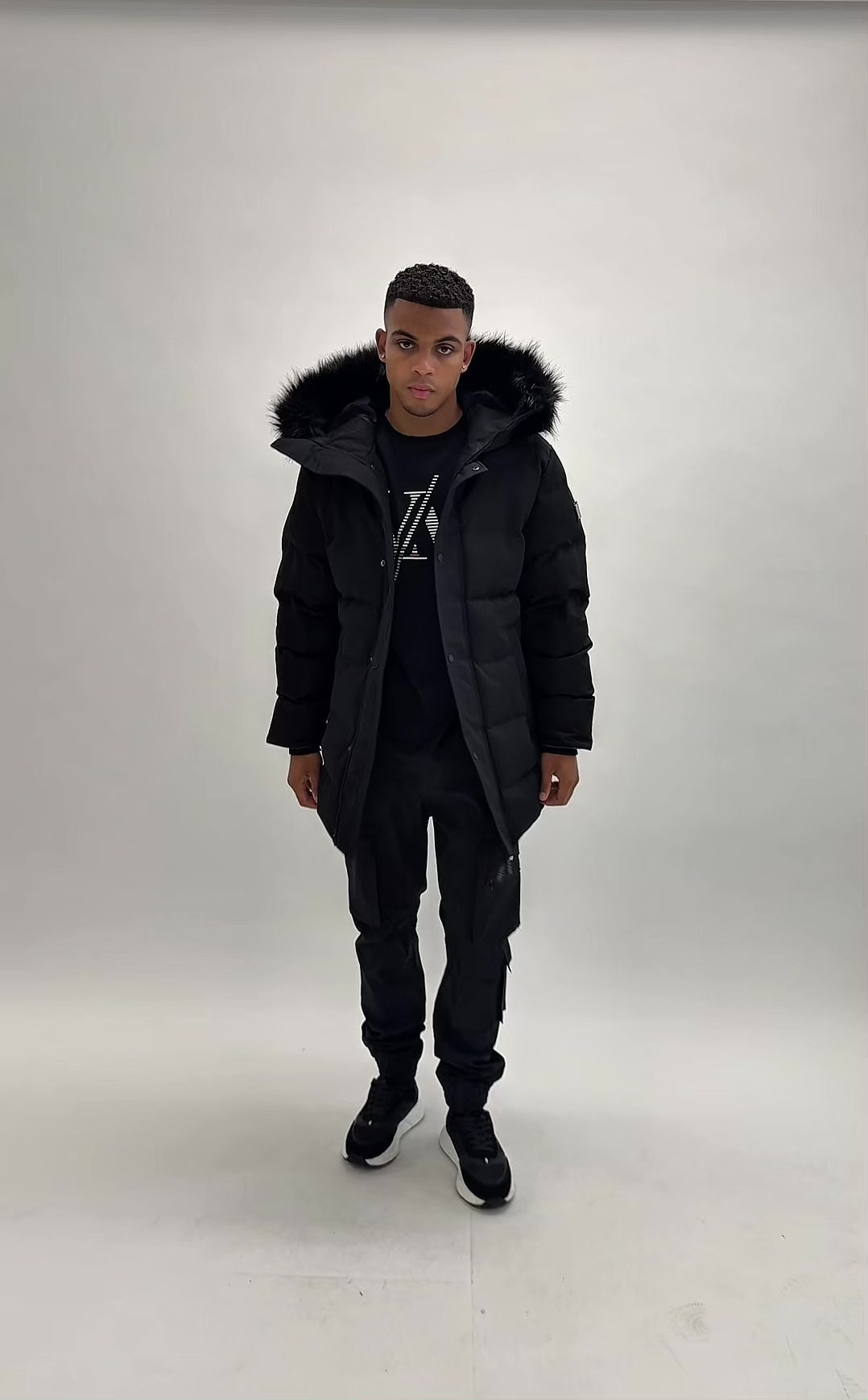 BADHOP✨️ BREATH CHECK MEXICAN PARKA MEDICI BLACK PARKA – Valere Milano