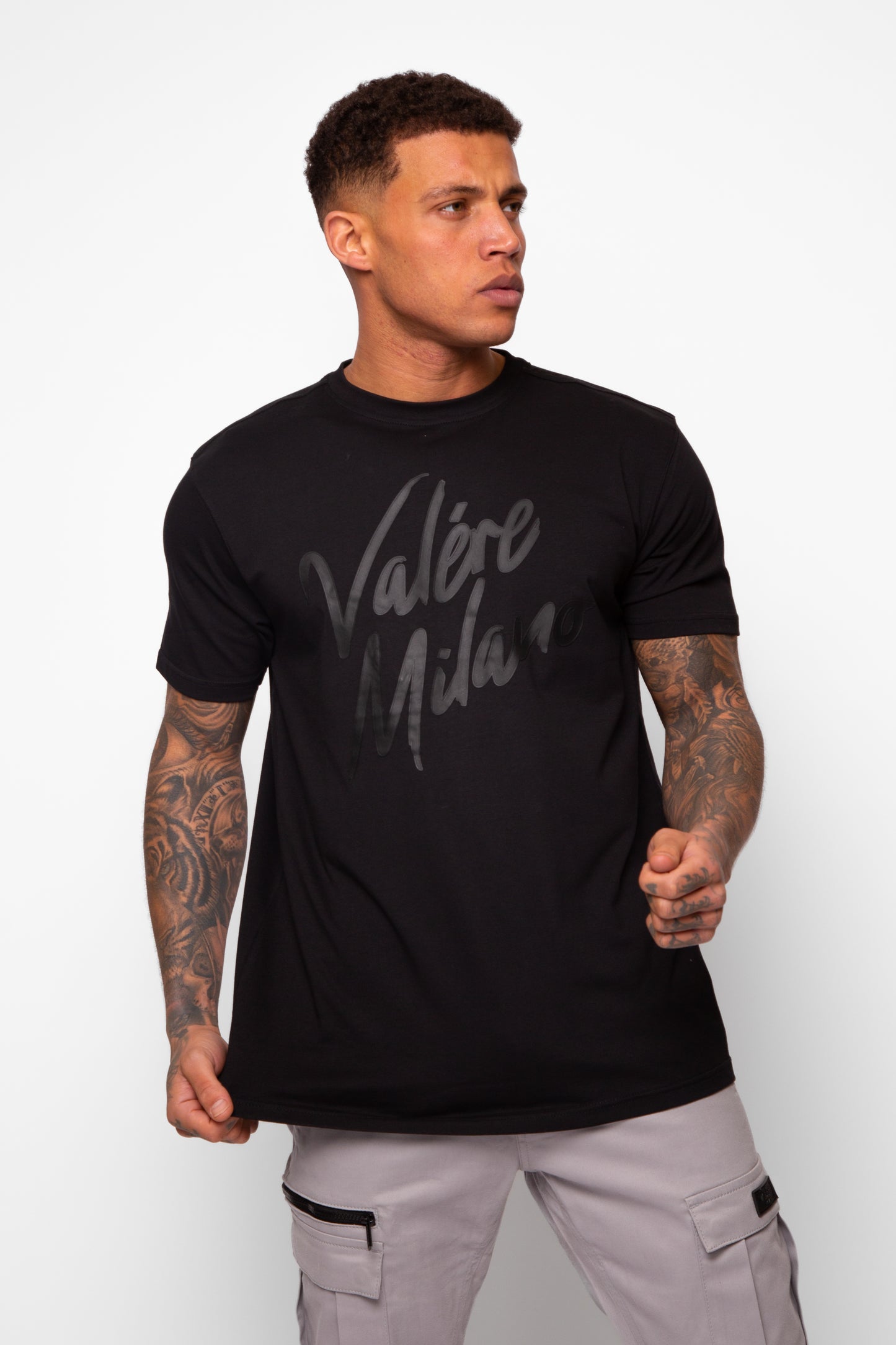 ENRICO BLACK TEE
